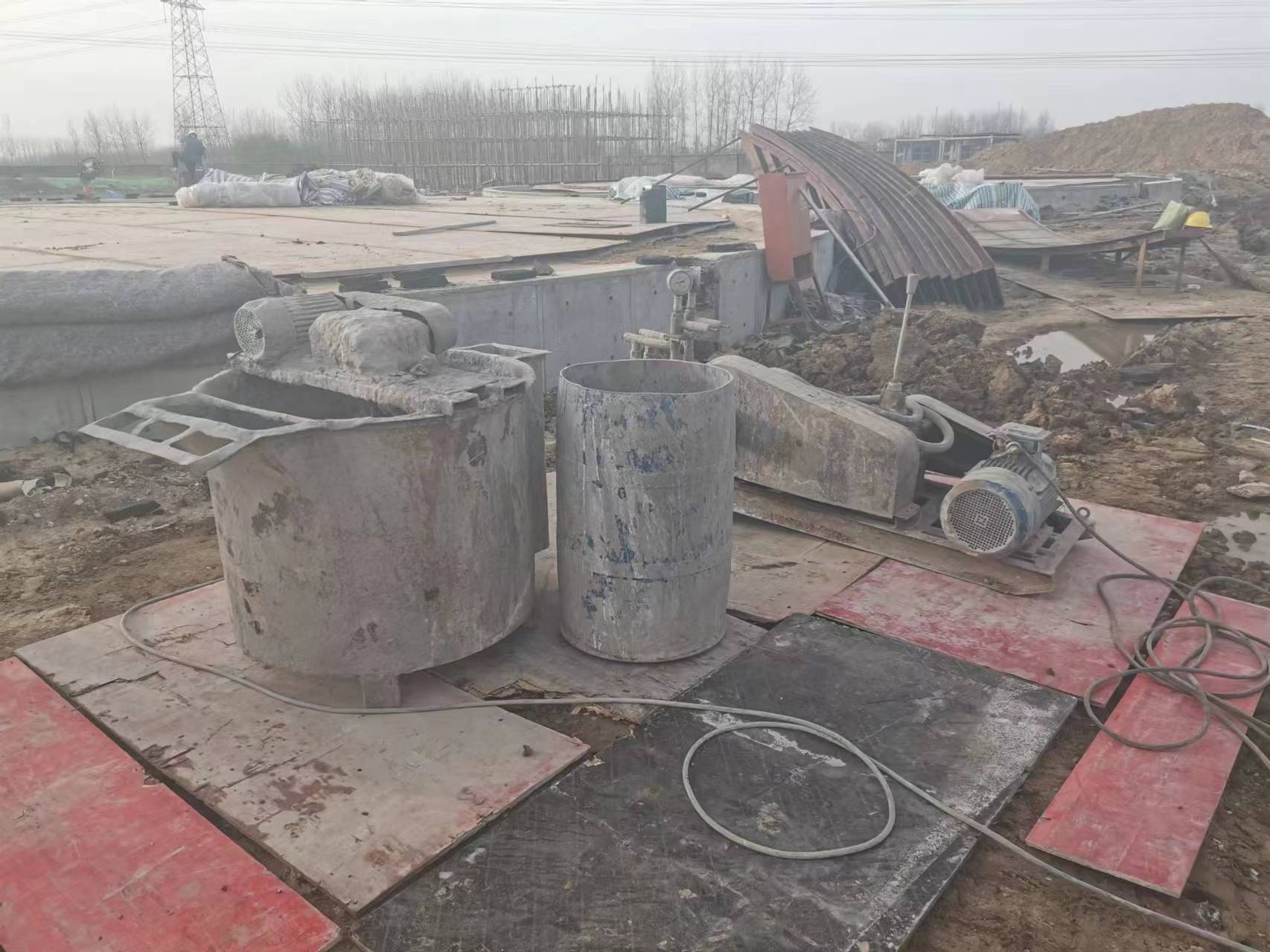 卢市镇回填土注浆